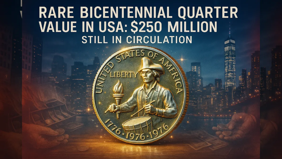 Rare Bicentennial Quarter value in USA is $250 Million, Still in Circulation