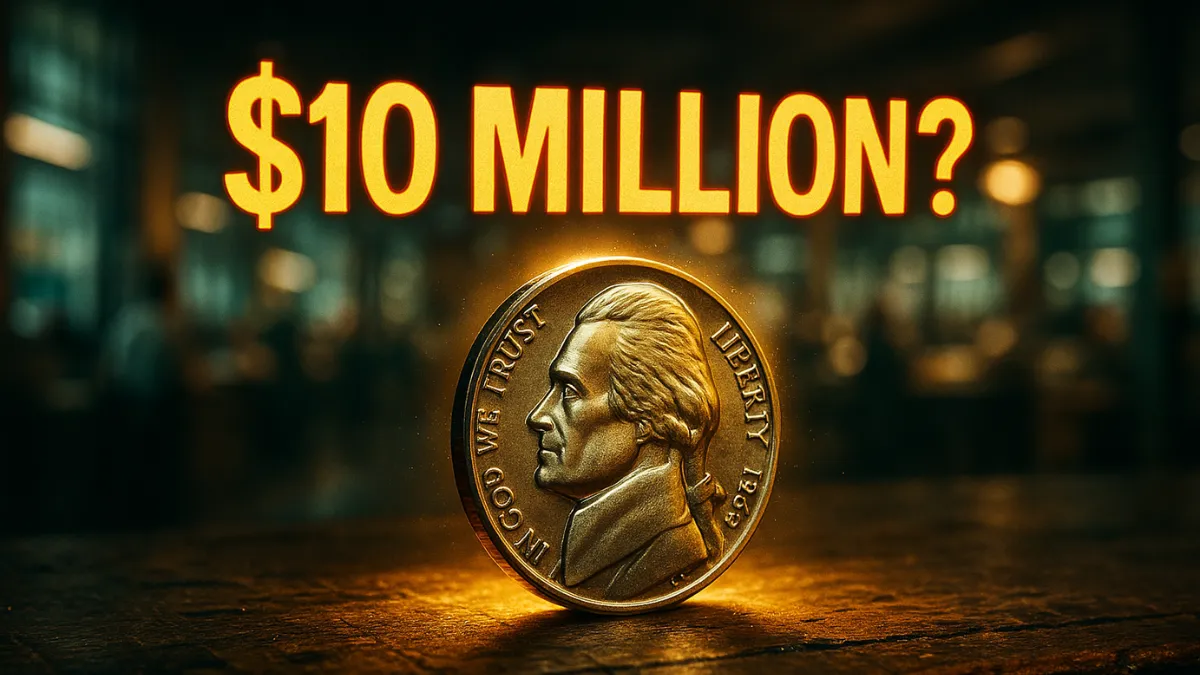 The Jefferson Nickel Valued at $10 Million, Still in Circulation