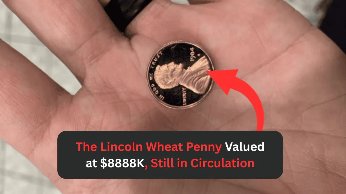 The Lincoln Wheat Penny Valued at $8888K, Still in Circulation