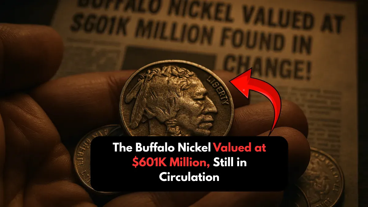 The Buffalo Nickel Valued at $601K Million, Still in Circulation